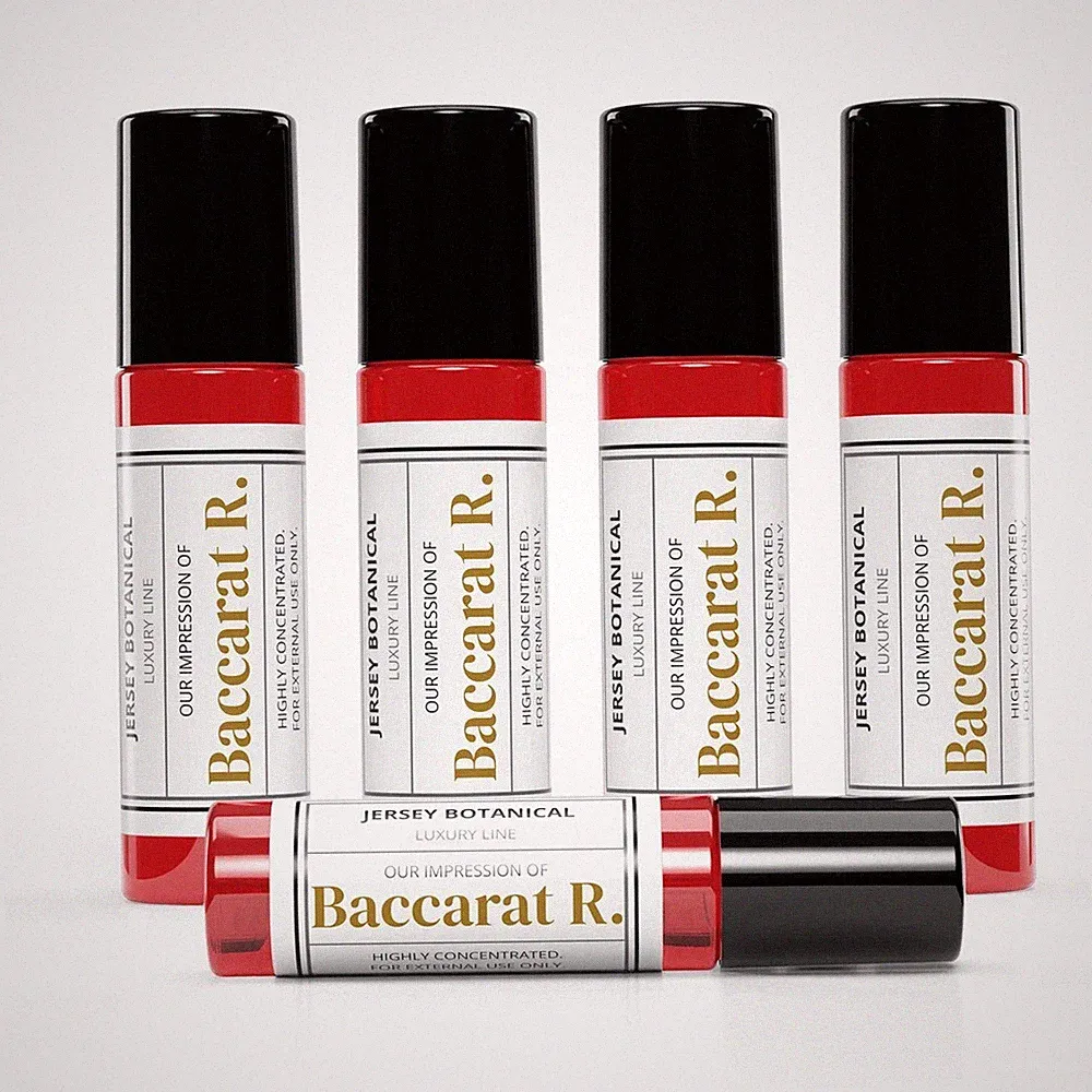 Baccarat R. Designer Type Fragrance Oil For Body, Men, Women, Perfume, Bulk
