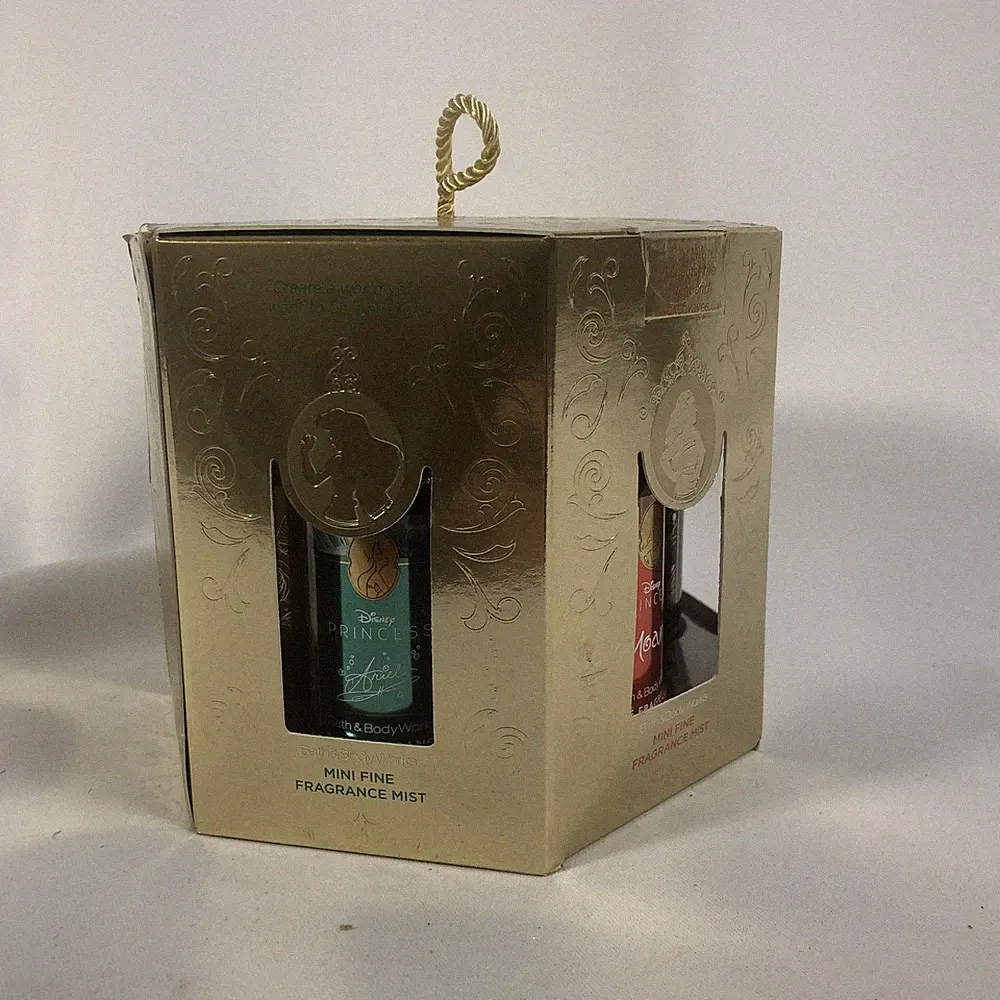 Bath & Body Works Disney Princess Mini Fine Fragrance Mist Gift Set 6pc HTF