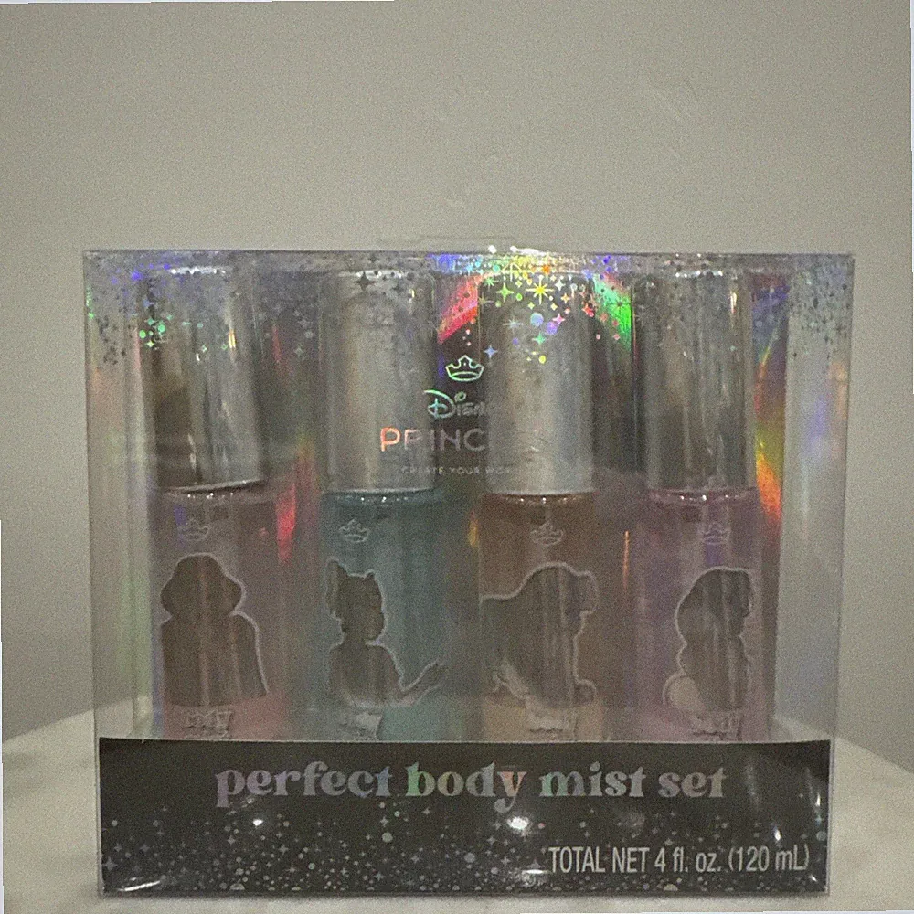 Disney Princess 4 Piece Body Mist Set for Adults and Children - Mixed Scents