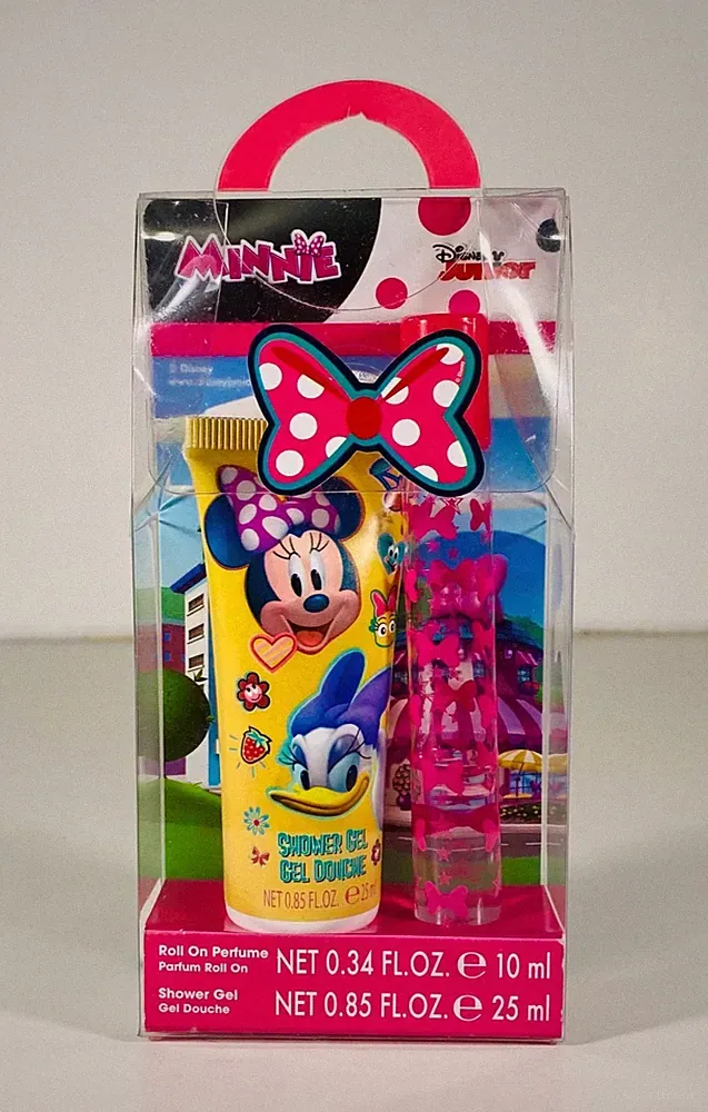 MINNIE Disney Junior Roll On Perfume & Shower Gel, Factory Sealed, FREE SHIPPING