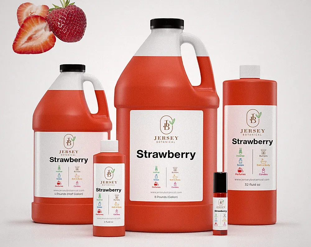 Strawberry Fragrance Oil For Candle, Soap Making Incense Pure 100% Grade Bulk