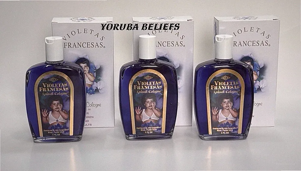 Violetas Francesas Splash Cologne for Children and Adults 5 oz Violet Scent 3pk