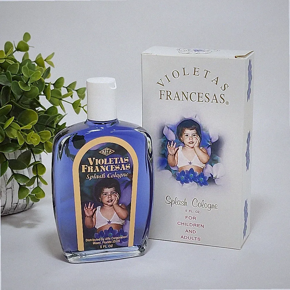 Violetas Francesas Splash Cologne for Children and Adults 5 oz Violet Scent